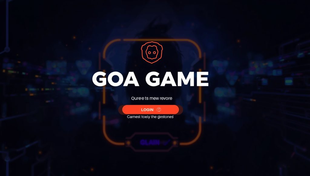 GOA game login